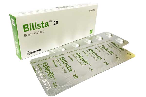 Tablet Bilista 20mg  ( 30pcs )