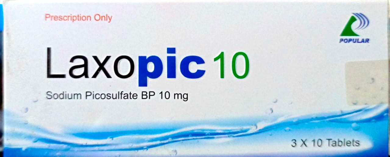 Tablet Laxopic 10mg (30 pcs)