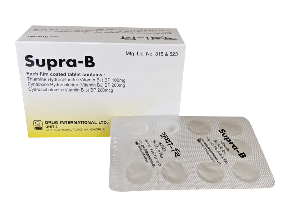 Tablet Supra-B (50 pcs)