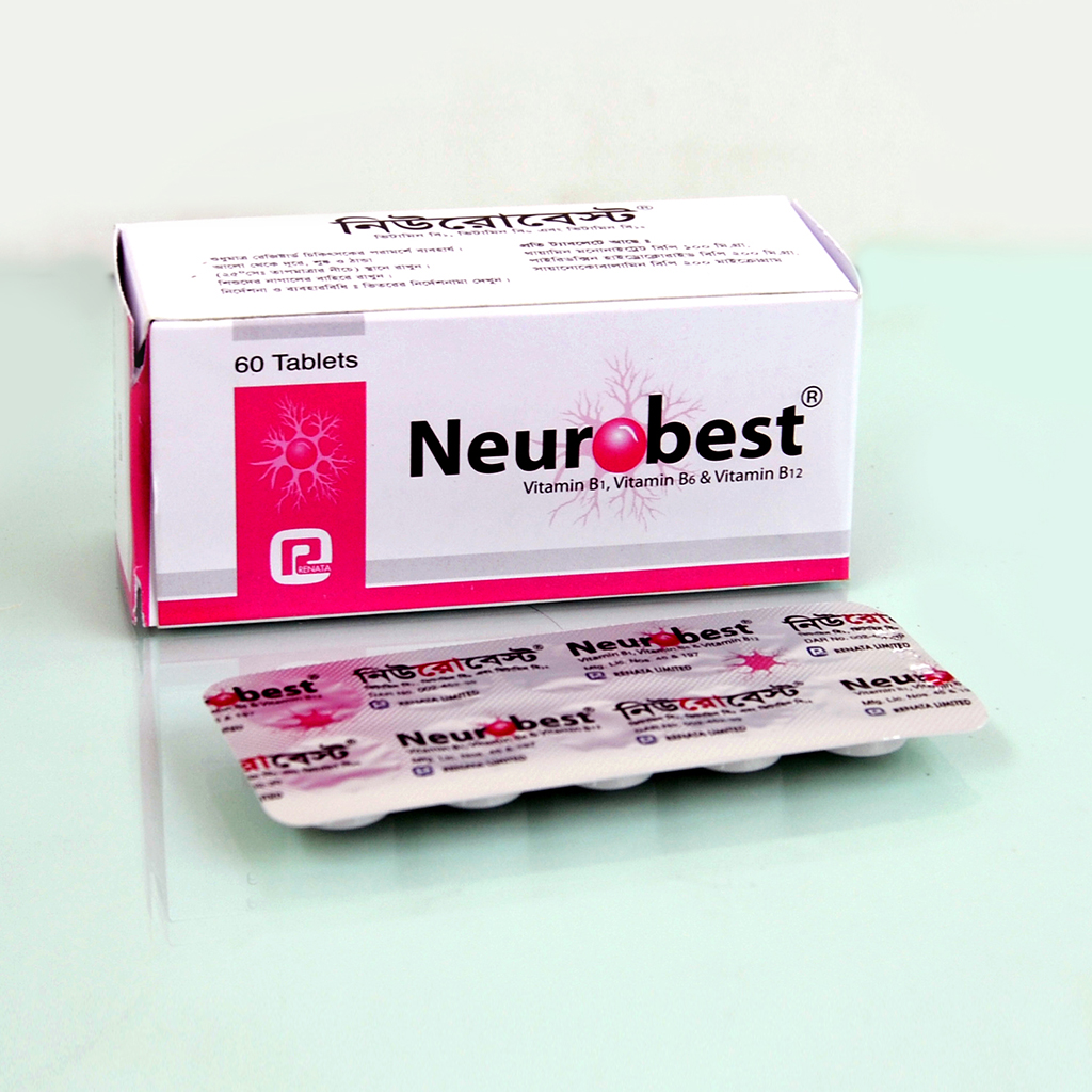 Tablet Neurobest 100mg+200mg( 60 pcs)