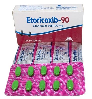 Tablet Etoricoxib 90mg (30 pcs)