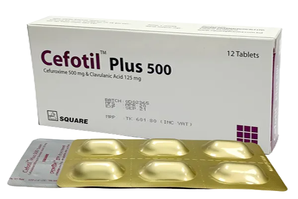 Tablet Cefotil Plus 500mg (12pcs)