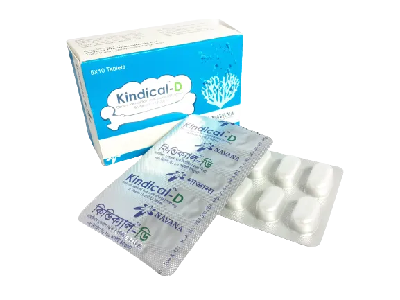 Tablet Kindical D 500mg+200iu (50pcs)