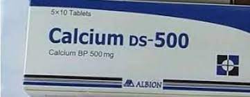 Tablet Calcium DS-500 (50pcs)