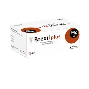 Tablet Pyrexil Plus 500mg+65mg (100pcs)