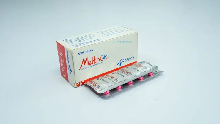 Tablet Meltix 0.5 mg+10mg (100pcs)