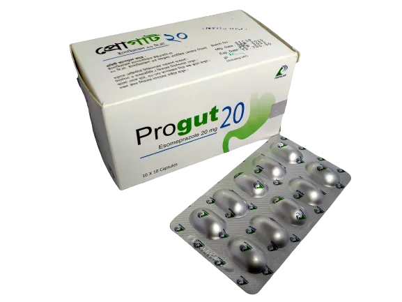 Capsule Progut 20 mg  (100 pcs )