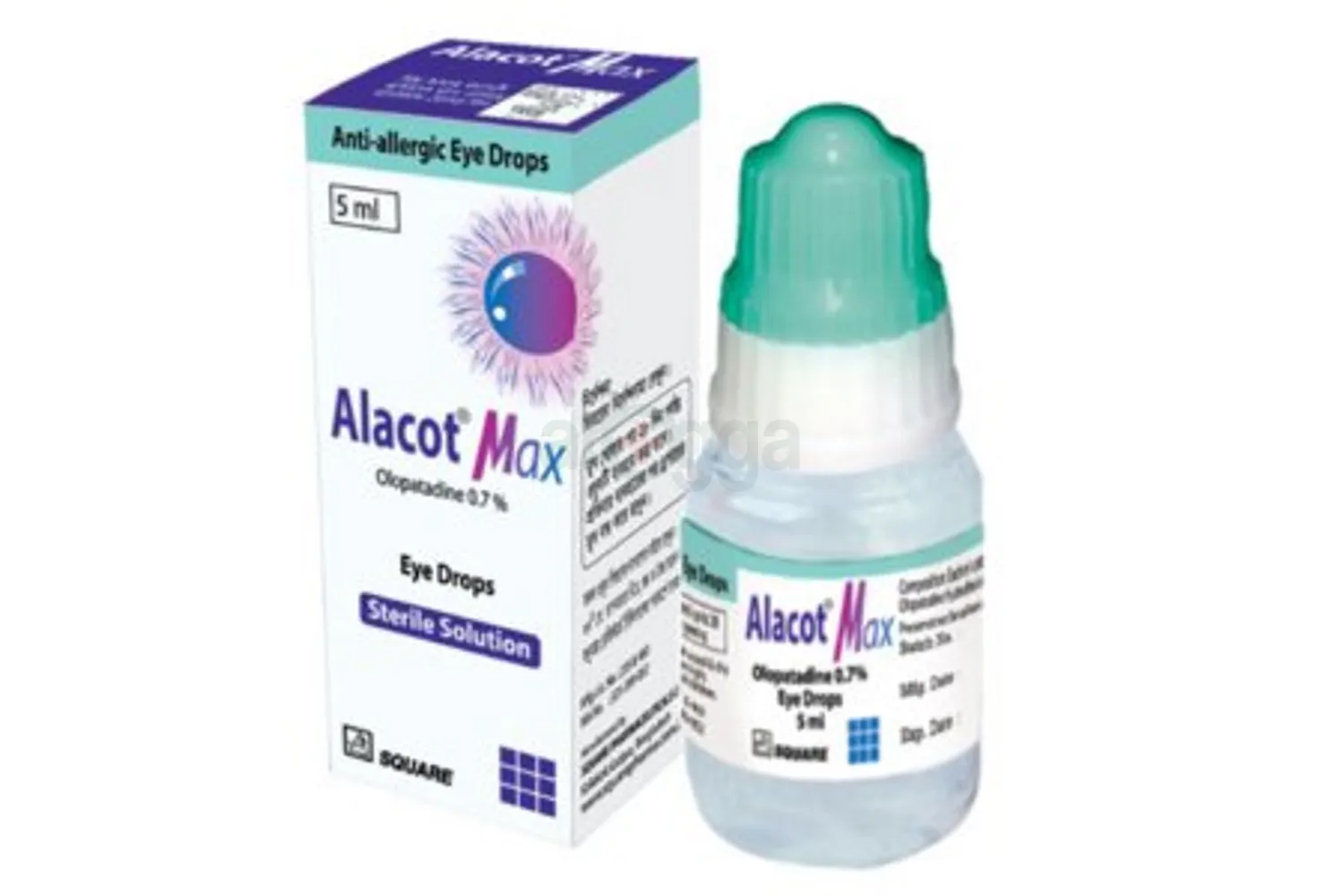 Eye Drop Alacot Max 0.7% ( 5 ml )