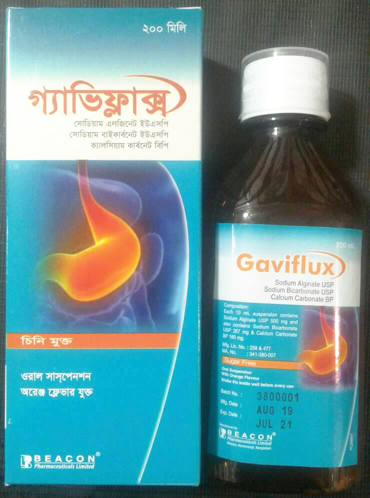 Syrup Gaviflux suspension 200ml