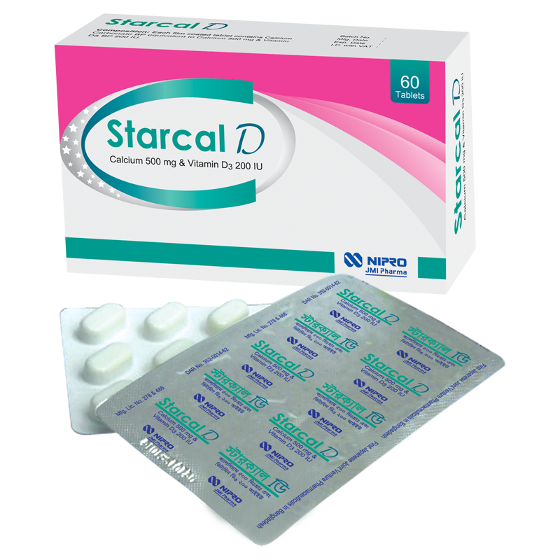 Tablet Starcal D ( 60 pcs)