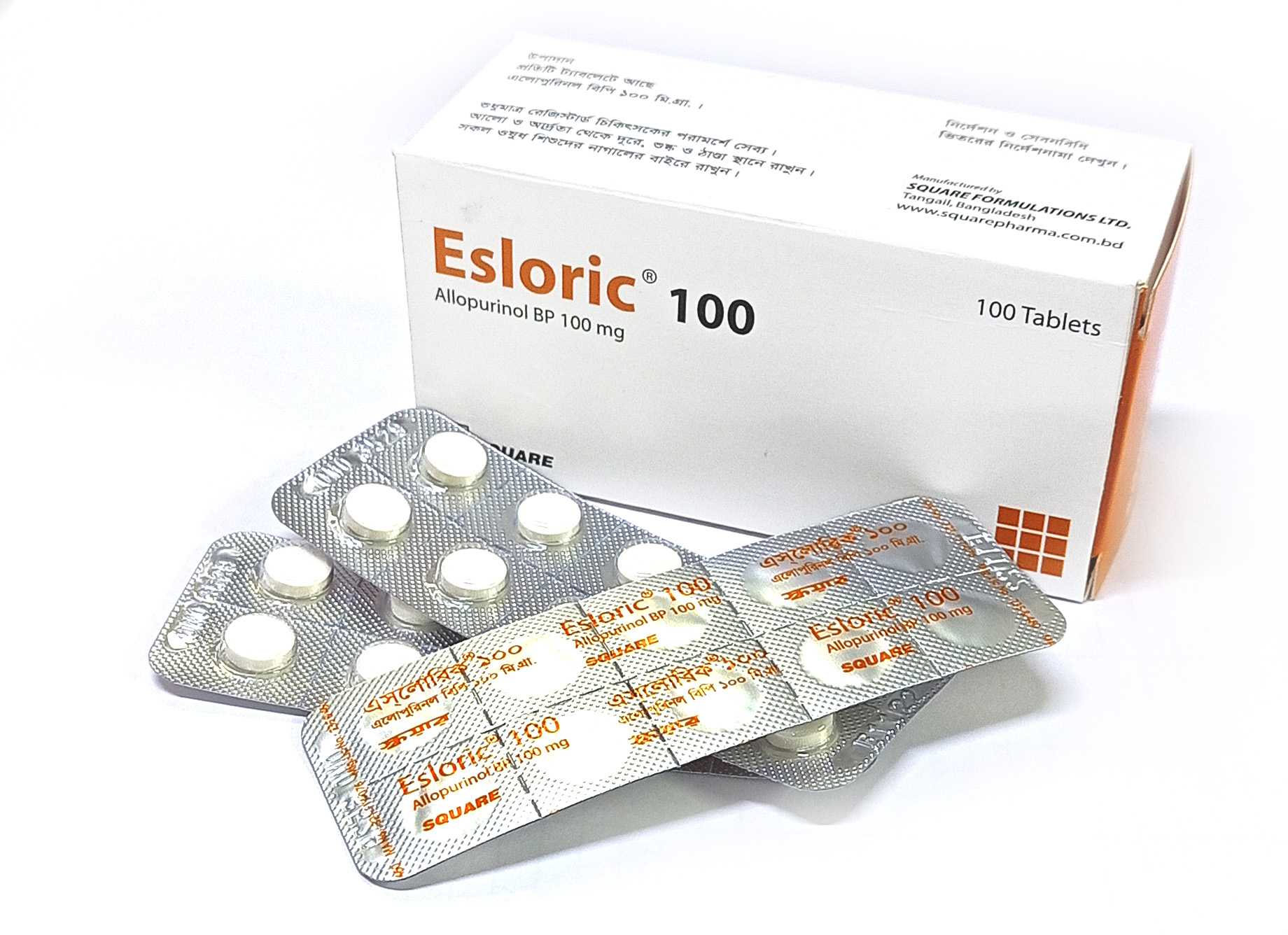 Tablet Esloric 100mg ( 100 pcs)