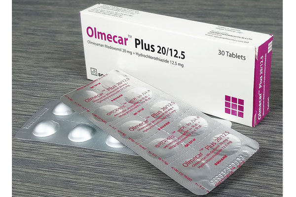 Tablet Olmecar plus 20mg+12.5mg ( 30 pcs )