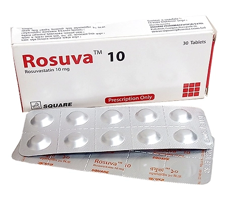 Tablet Rosuva 10mg ( 30 pcs )