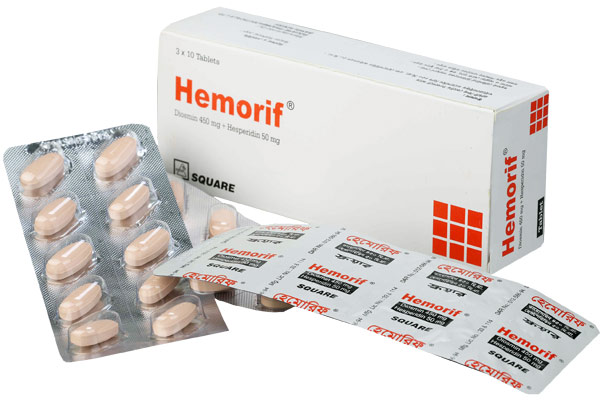 Tablet Hemorif 450mg + 50mg ( 30 pcs)