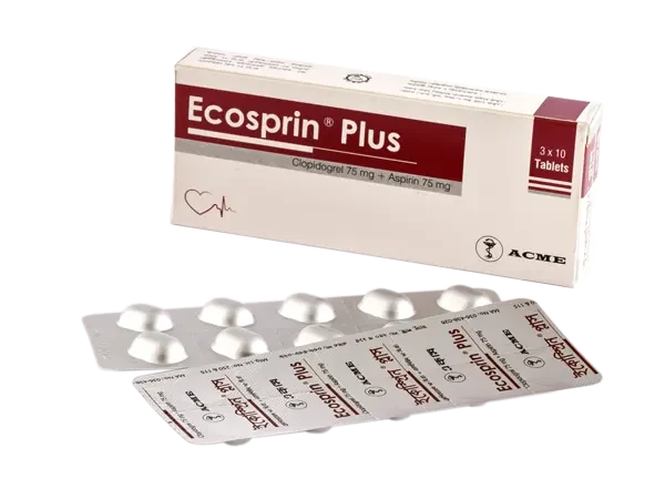 Tablet Ecosprin plus 75mg ( 30 pcs )