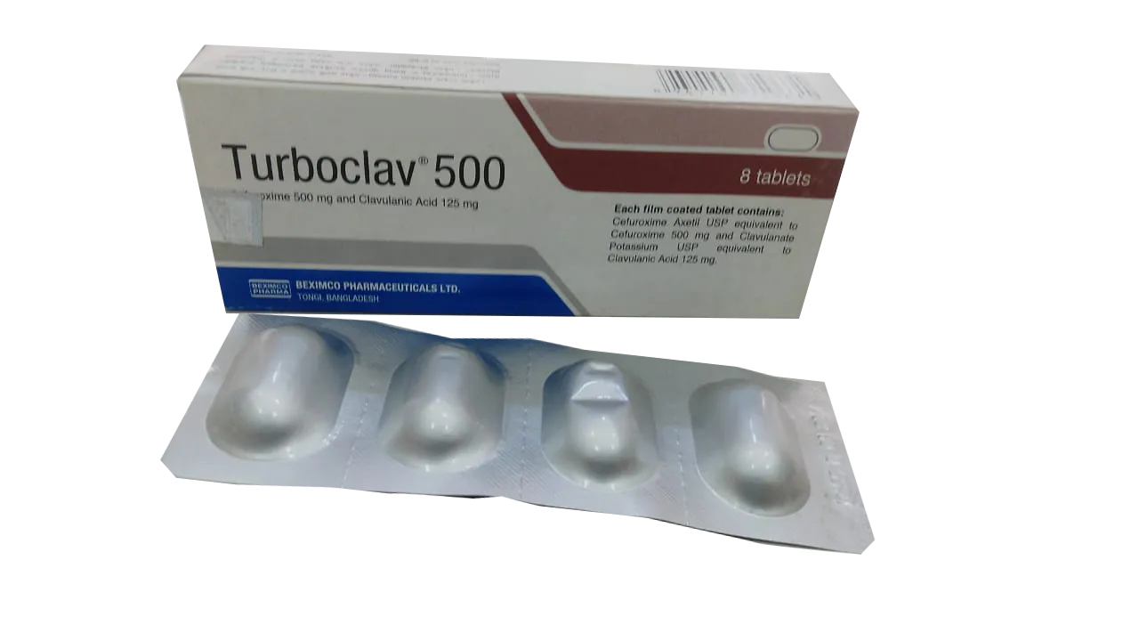 Tablet Turboclav 500mg ( 8 pcs )