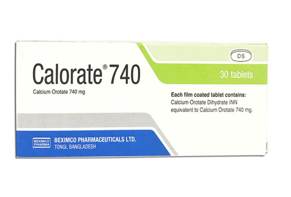 Tablet Calorate 740mg ( 30 pcs )