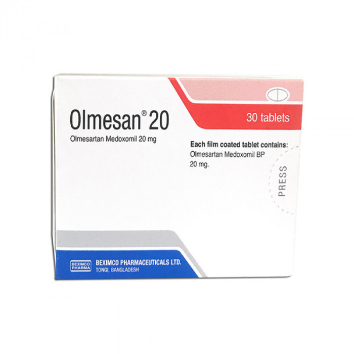 Tablet Olmesan 20mg ( 30 pcs )