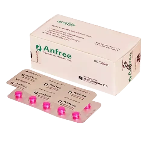 Tablet Anfree 0.5mg + 10mg ( 100 pcs )