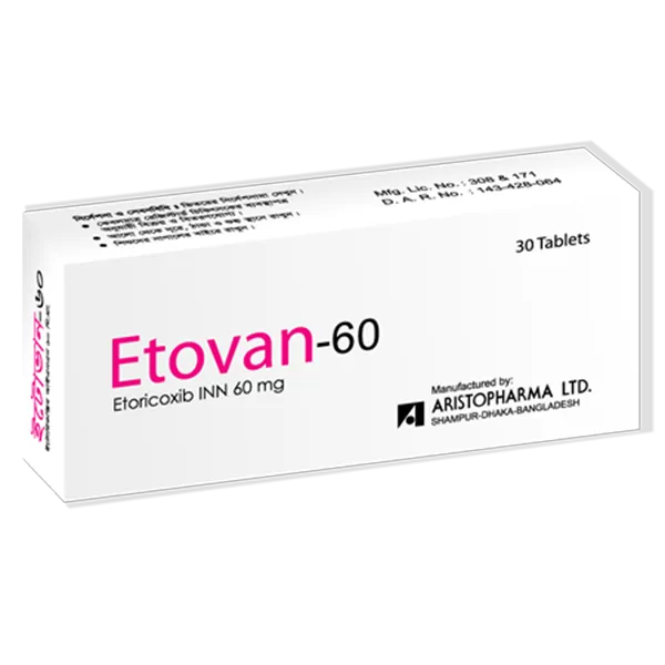 Tablet Etovan 60mg ( 30 pcs)