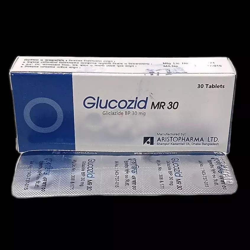 Tablet Glucozid MR 30mg ( 30 pcs)