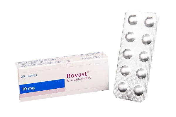 Tablet Rovast 10mg ( 30 pcs)