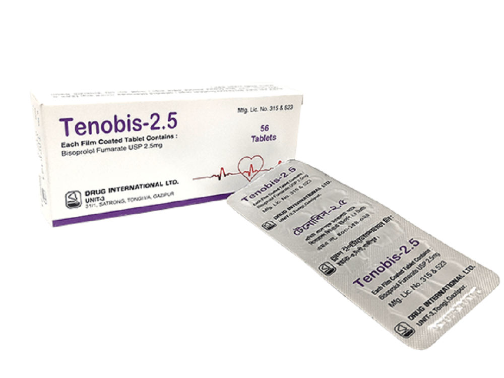 Tablet Tenobis 2.5mg ( 56 pcs )