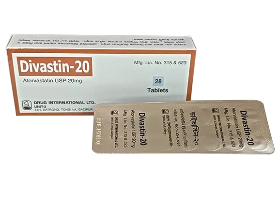 Tablet Divastin 20mg ( 28 pcs)