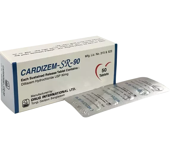 Tablet Cardizem SR 90mg ( 50 pcs )