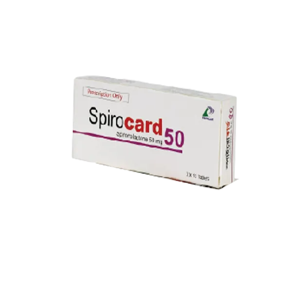 Tablet Spirocard 50mg ( 30 pcs )