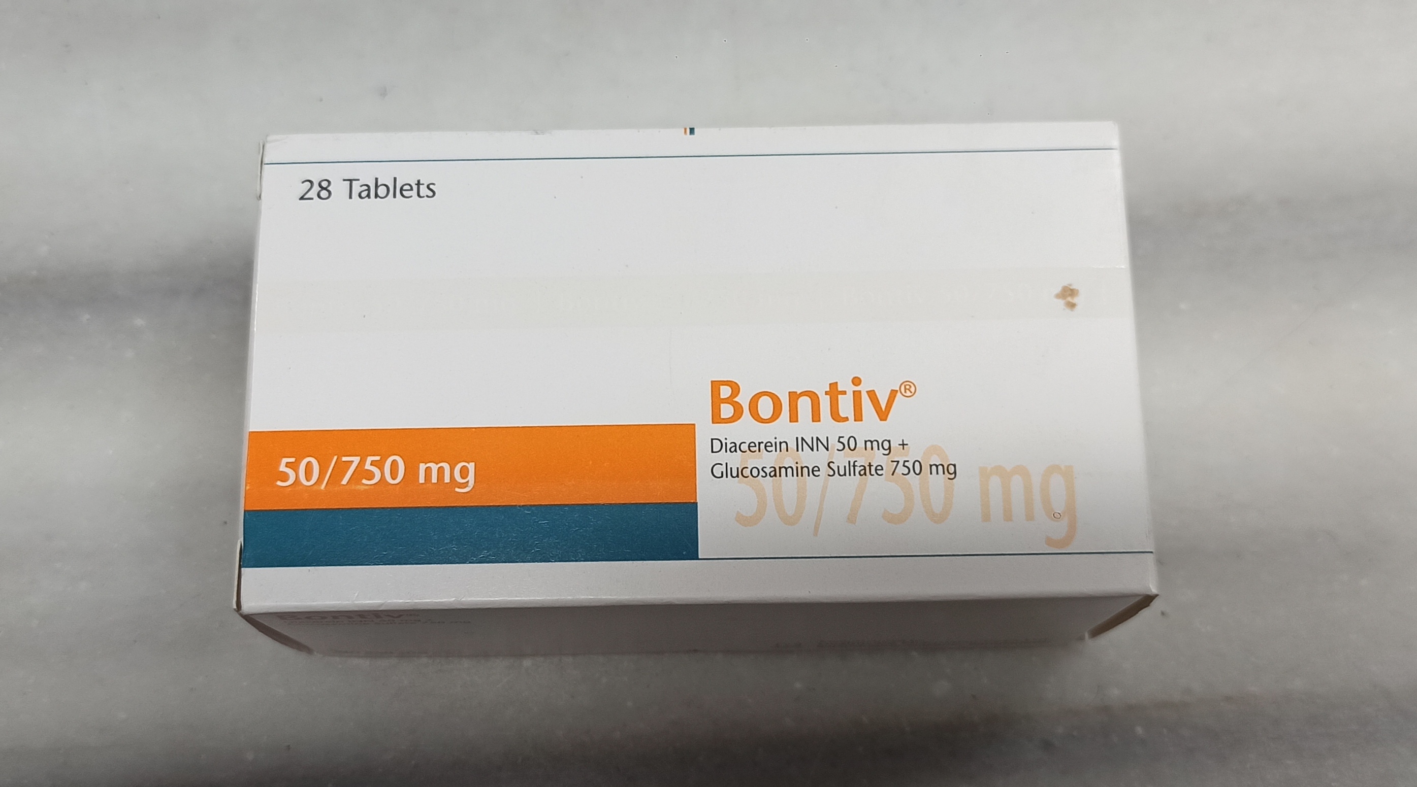 Tablet Bontive 750mg+50mg (28pcs)