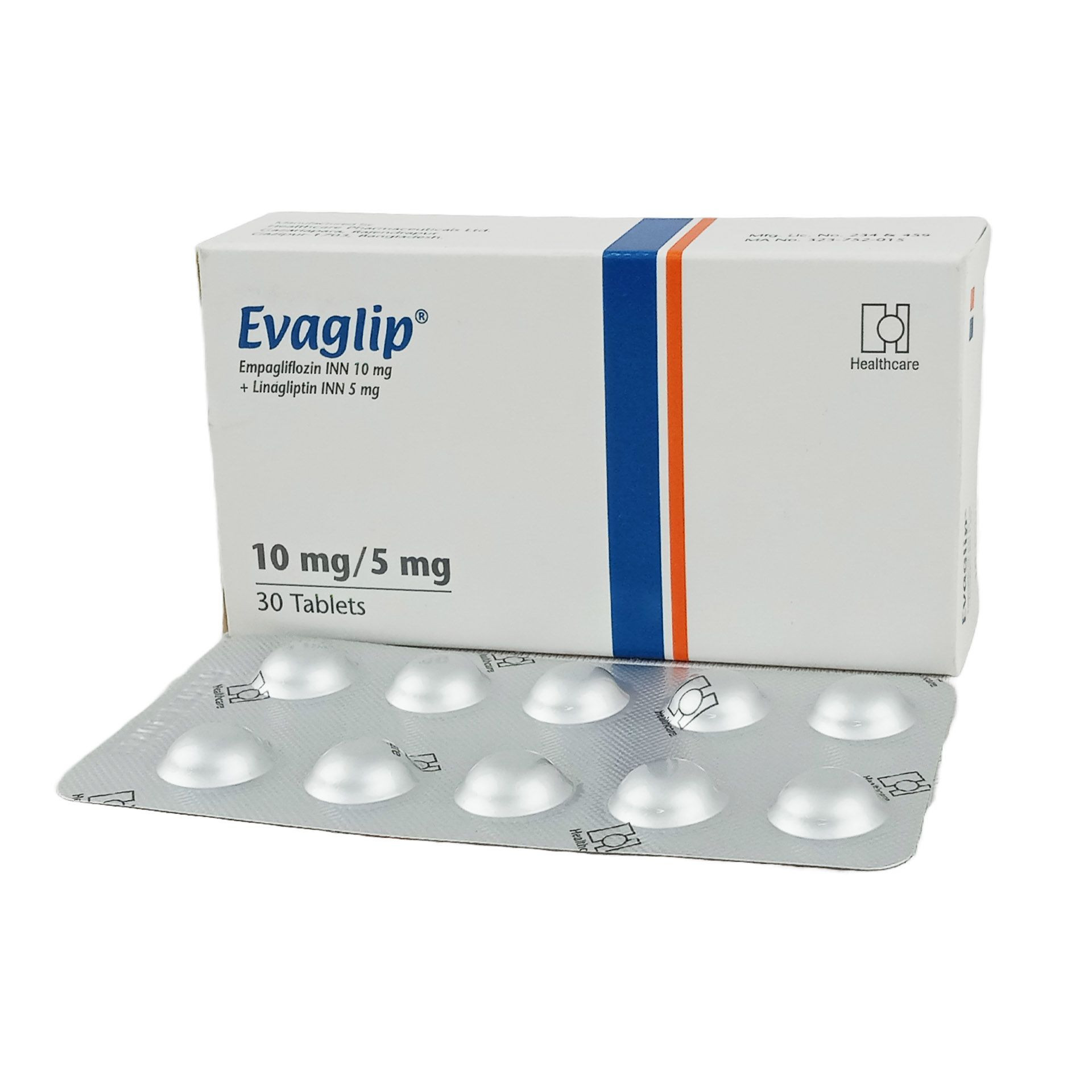 Tablet Evaglip 10/5Mg (30pcs)