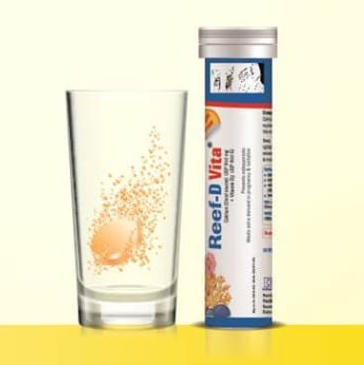 Tablet Reef-D Vita 600mg+400iu (1x15) (POT)