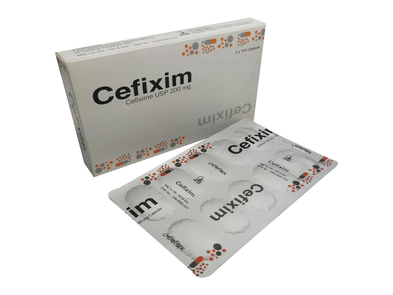 Capsule cefixim 200mg (20pcs) (Ibn Sina)