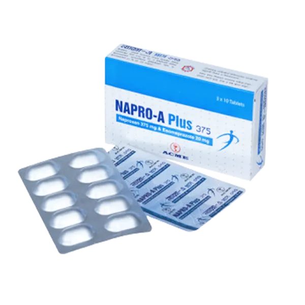 Tablet Napro A plus 375+20mg (40 pcs)