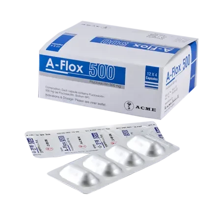 Capsule A-Flox 500mg  (48 pcs)