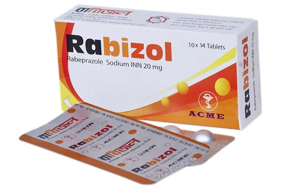 Tablet Rabizol 20mg (140pcs)