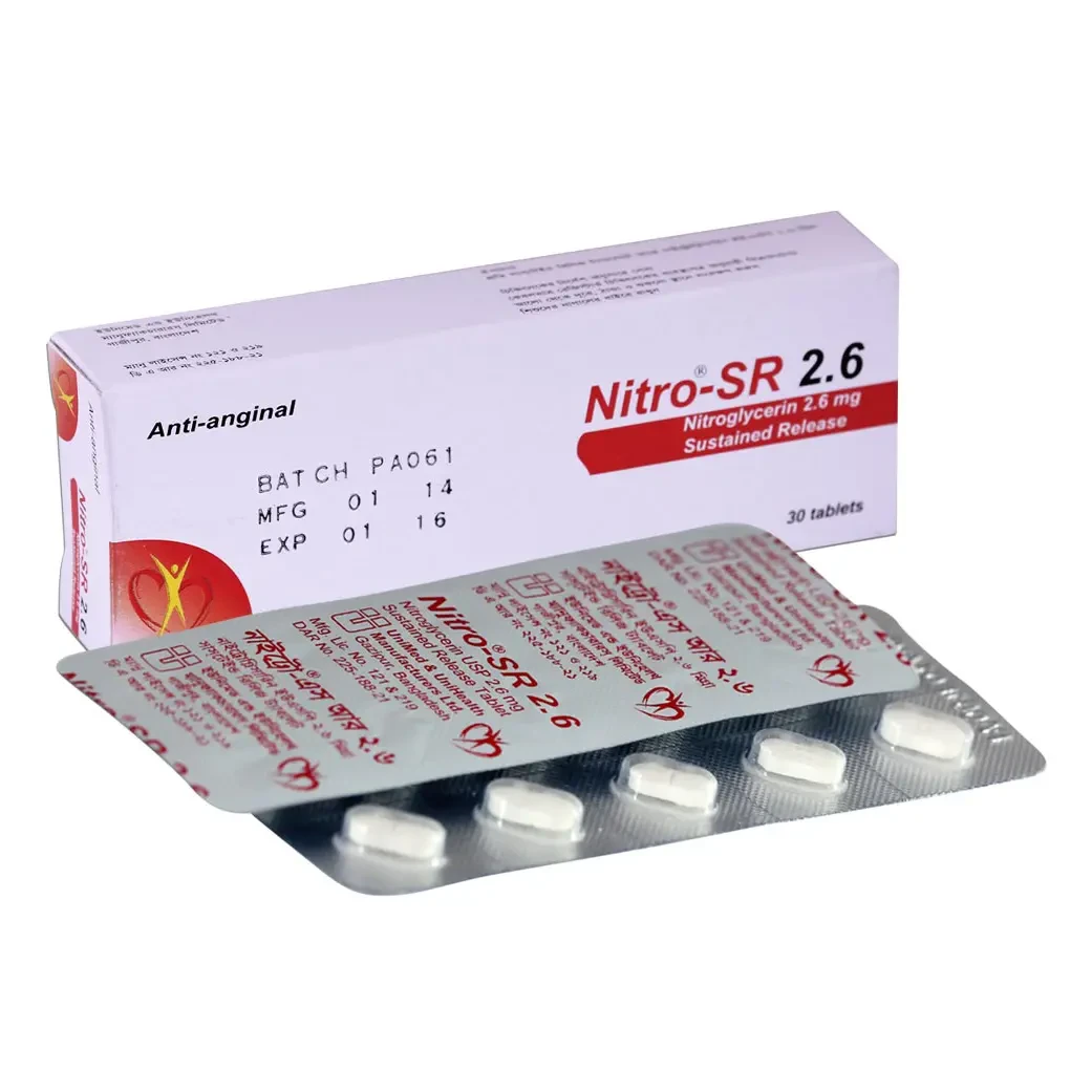 Tablet Nitro SR 2.6mg(30pcs)
