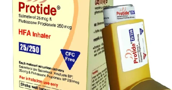 Inhealation Protide HFA 25/250mg