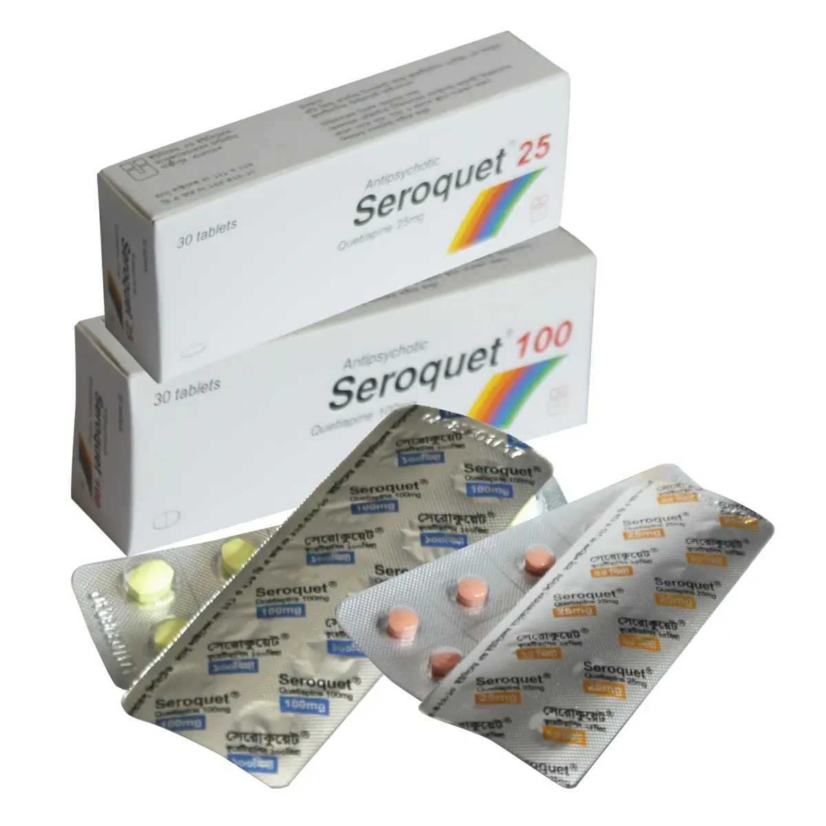 Tablet Seroquet 100mg (30pcs)
