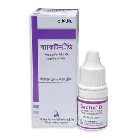 Eye Drop Bactin D 0.3%+0.1% (5ml)