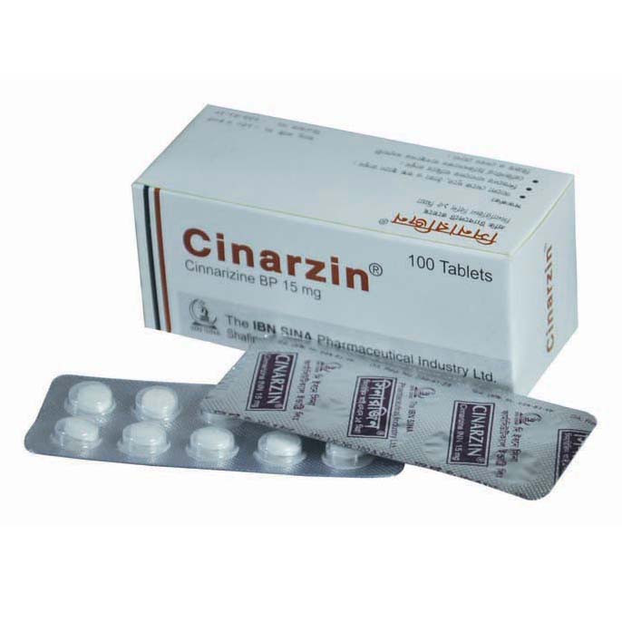 Tablet Cinarzin 15mg (100pcs)