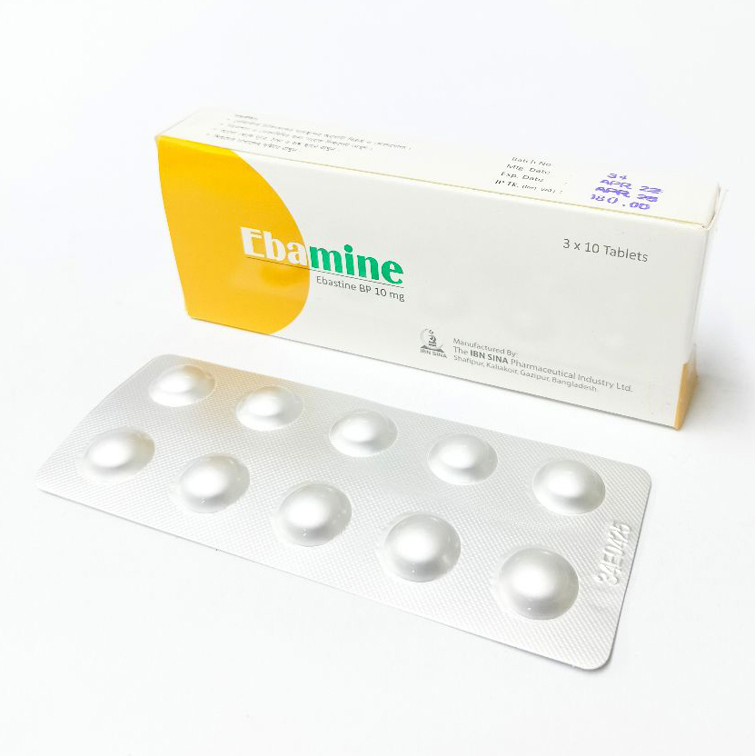 Tablet Ebamine 10mg (30pcs)