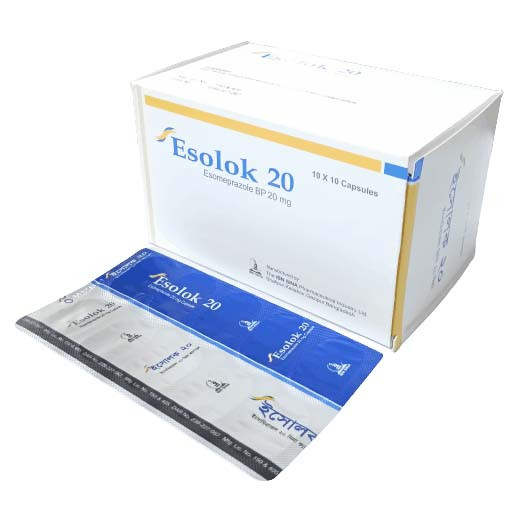 Capsule Esoloc 20mg (100pcs)