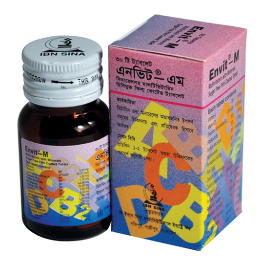 Tablet Envit m (pot)(30 pcs)