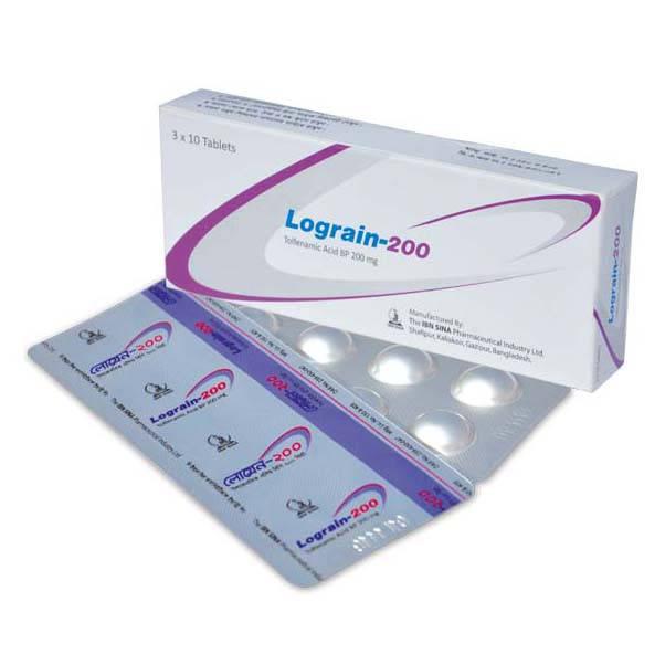Tablet Lograin 200mg (30pcs)