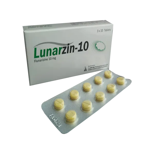 Tablet Lunarzin 10mg (30pcs)