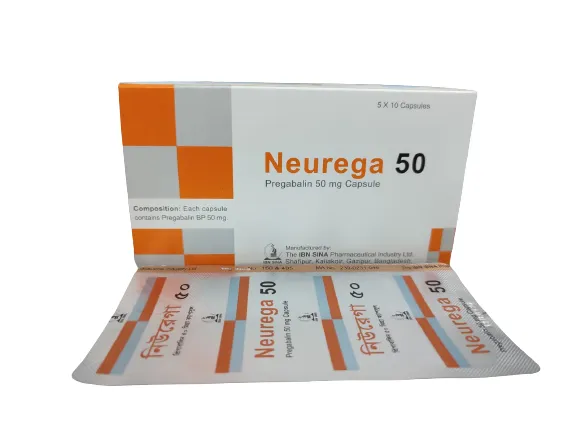 Capsule Neurega 50mg (50pcs)