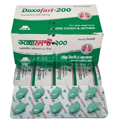 Tablet Doxofast 200mg  (Albion) (100pcs)