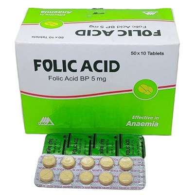 Tablet Folicacid 5mg(Albion)